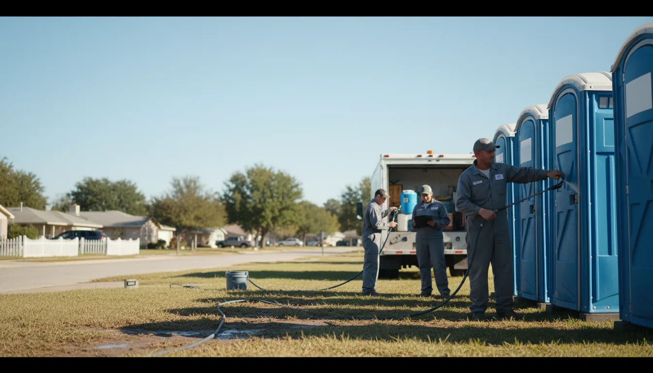 Long-Term Portable Toilet Rental in Van, TX near me